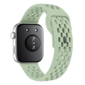 AIRY Silikónový remienok pre Huawei Watch Fit 4 / Fit 4 Pro / Fit 5 / Fit 5 Pro svetlozelený