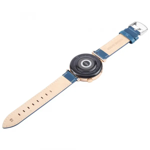 LEATHER Kožený remienok pre Garmin Lily 2 / Lily 2 Active modrý