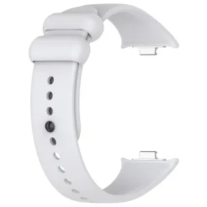 BUTTERFLY Silikónový remienok pre Xiaomi Smart Band 8 Pro svetlošedý