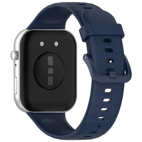 SILICONE Vymeniteľný remienok pre Huawei Watch Fit 4 / Fit 4 Pro / Fit 5 / Fit 5 Pro tmavomodrý