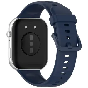 SILICONE Vymeniteľný remienok pre Huawei Watch Fit 4 / Fit 4 Pro / Fit 5 / Fit 5 Pro tmavomodrý