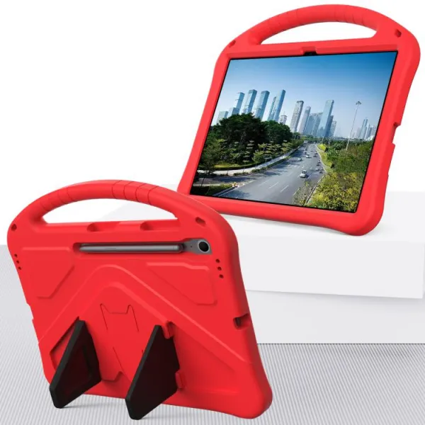 KIDDO Detský obal pre Samsung Galaxy Tab S10 FE+ červený