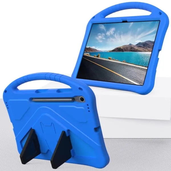 KIDDO Detský obal pre Samsung Galaxy Tab S10 FE+ modrý