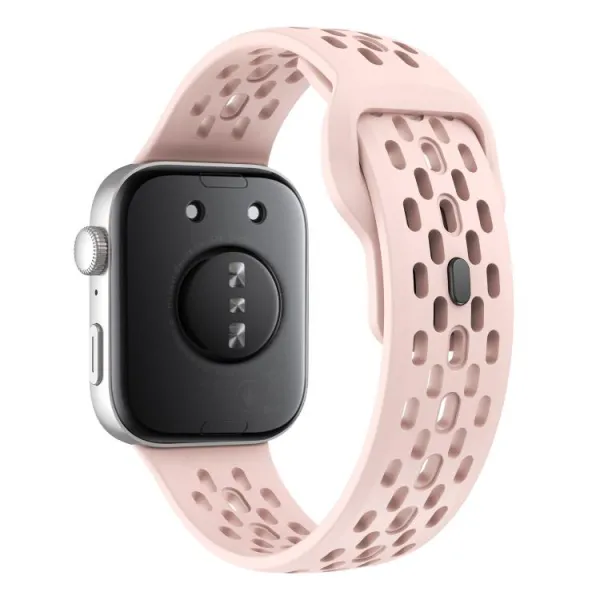 AIRY Silikónový remienok pre Huawei Watch Fit 4 / Fit 4 Pro / Fit 5 / Fit 5 Pro ružový