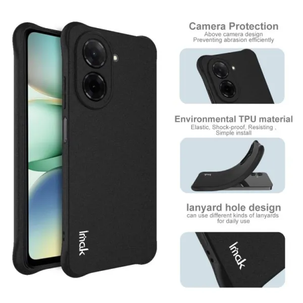 IMAK Ochranný obal pre Xiaomi Redmi A5 MATTE BLACK
