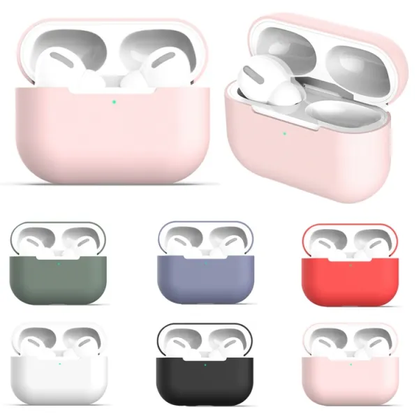 SILICONE Obal pre Apple AirPods Pro ružový
