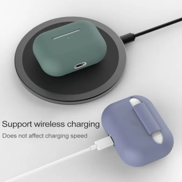 SILICONE Obal pre Apple AirPods Pro ružový