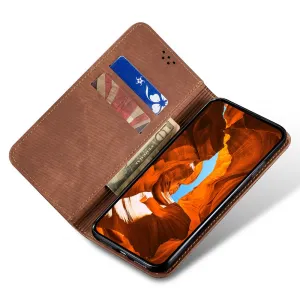 DENIM Peňaženkový kryt pre CMF Phone 2 Pro hnedý