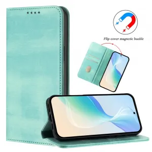 MAGNETIC Zaklápací kryt pre Motorola Edge 60 Pro svetlozelený