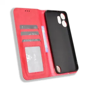 BUSINESS Peňaženkový kryt pre CMF Phone 2 Pro červený