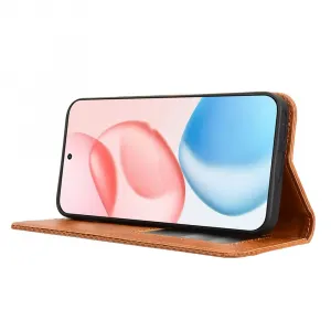 BUSINESS Peňaženkový kryt pre Honor 400 5G hnedý