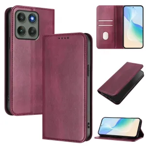 MAGNETIC Zaklápací kryt pre Motorola Edge 60 Pro červený