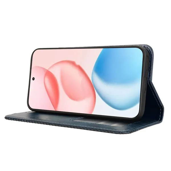 BUSINESS Peňaženkový kryt pre Honor 400 5G modrý