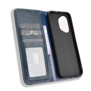 BUSINESS Peňaženkový kryt pre Honor 400 5G modrý