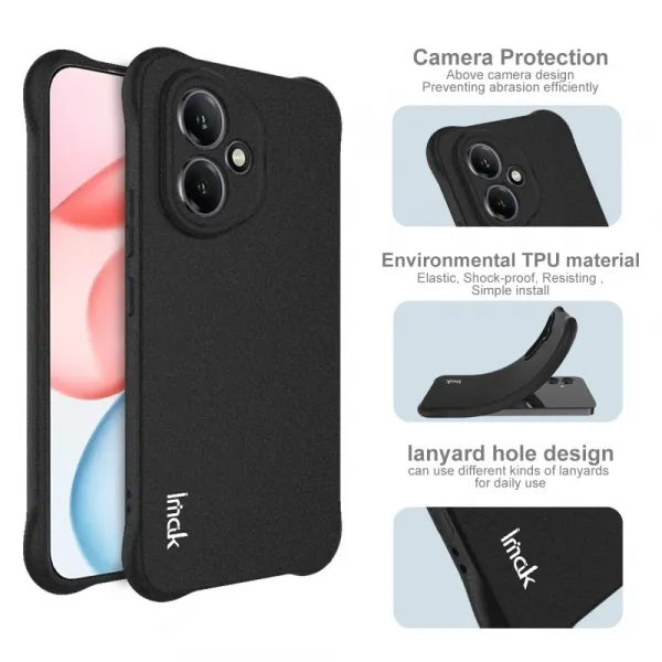 IMAK Ochranný obal pre Honor 400 5G MATTE BLACK