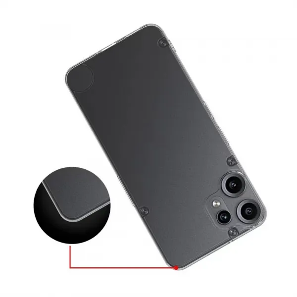 TPU Ochranný kryt pre CMF Phone 2 Pro priehľadný