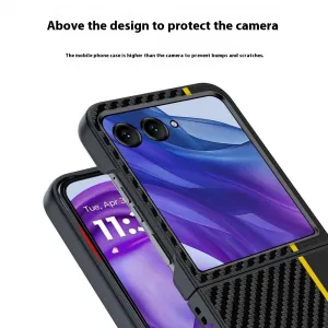 CARBON Ochranný obal pre Motorola Razr 60 Ultra / Razr 70 Ultra žltý