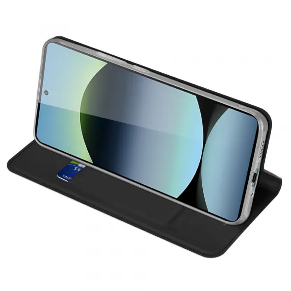 DUX Zaklápacie puzdro pre Xiaomi Redmi Note 14S čierne
