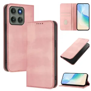 MAGNETIC Zaklápací kryt pre Motorola Edge 60 Pro ružový