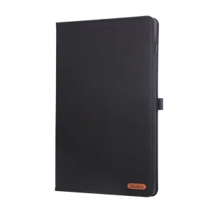 FABRIC Zaklápací kryt pre Samsung Galaxy Tab S10 FE+ čierny
