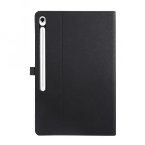 FABRIC Zaklápací kryt pre Samsung Galaxy Tab S10 FE+ čierny