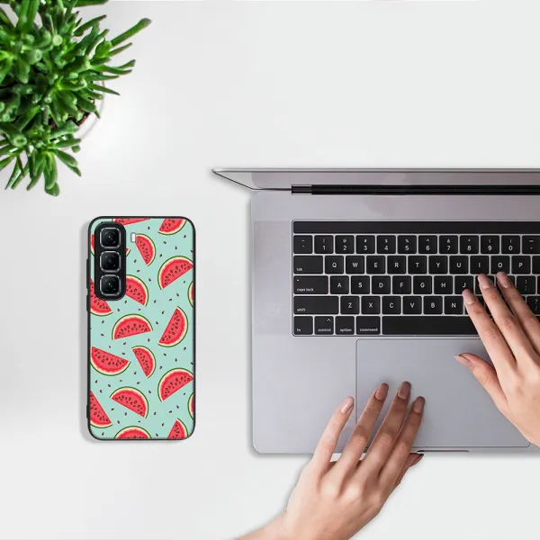 MY ART Ochranný kryt pre Infinix Hot 50 5G WATERMELON (120)