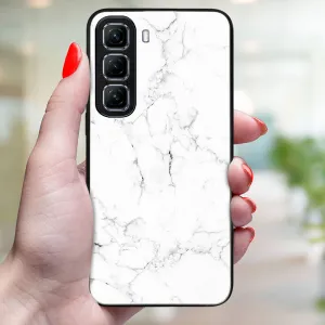 MY ART Ochranný kryt pre Infinix Hot 50 5G WHITE MARBLE (144)