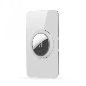 DUX AIRTAG CARD HOLDER 2x Kryt pre Apple AirTag priehľadný + šedý