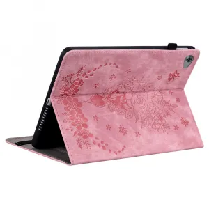 ART FLOWERS Zaklápacie puzdro pre Huawei MediaPad M5 Lite 10" svetloružové