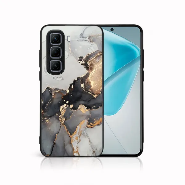 MY ART Ochranný kryt pre Infinix Hot 50 5G GREY MARBLE (140)