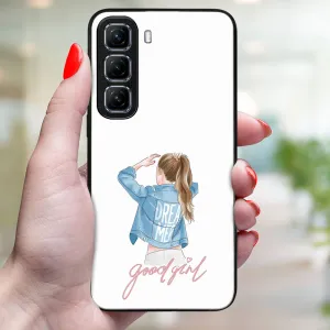MY ART Ochranný kryt pre Infinix Hot 50 5G GOOD GIRL (130)
