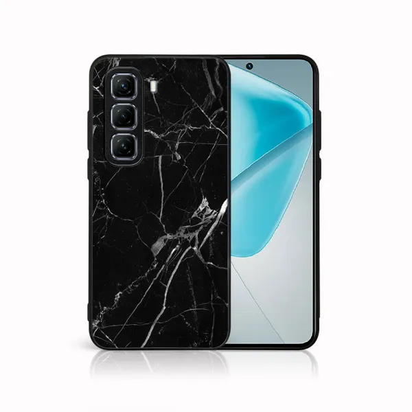 MY ART Ochranný kryt pre Infinix Hot 50 5G BLACK MARBLE (142)