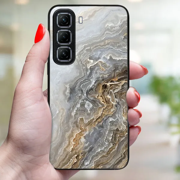 MY ART Ochranný kryt pre Infinix Hot 50 5G BEIGE (151)