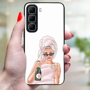 MY ART Ochranný kryt pre Infinix Hot 50 5G CHAMPAGNE (134)