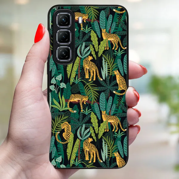 MY ART Ochranný kryt pre Infinix Hot 50 5G LEOPARD (239)