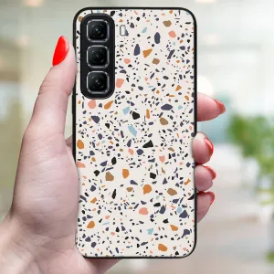 MY ART Ochranný kryt pre Infinix Hot 50 5G BEIGE TERRAZZO (162)