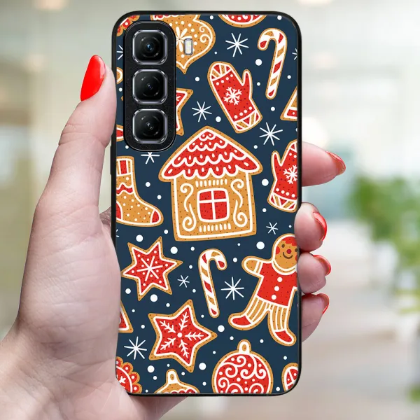 MY ART Kryt s vianočným dizajnom Infinix Hot 50 5G CHRISTMAS (069)