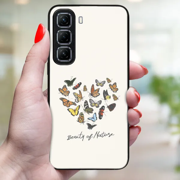 MY ART Ochranný kryt pre Infinix Hot 50 5G BUTTERFLIES (240)