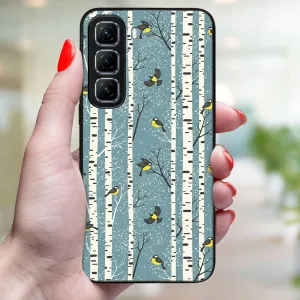 MY ART Kryt s vianočným dizajnom Infinix Hot 50 5G BIRCH (072)