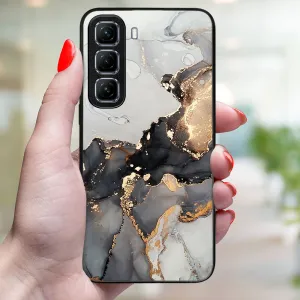 MY ART Ochranný kryt pre Infinix Hot 50 5G GREY MARBLE (140)