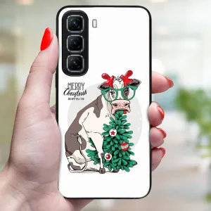 MY ART Kryt s vianočným dizajnom Infinix Hot 50 5G MERRY CHRISTMAS (074)