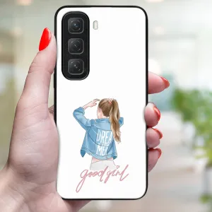 MY ART Ochranný kryt pre Infinix Hot 50 GOOD GIRL (130)