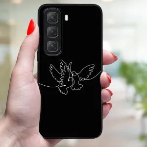 MY ART Ochranný kryt pre Infinix Hot 50 WHITE DOVE (195)