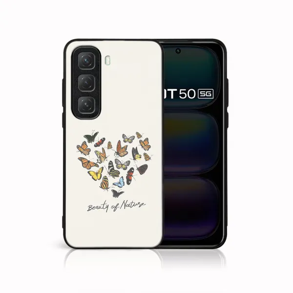 MY ART Ochranný kryt pre Infinix Hot 50 BUTTERFLIES (240)