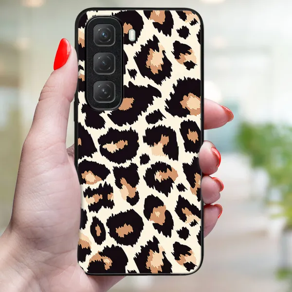 MY ART Ochranný kryt pre Infinix Hot 50 LEOPARD PRINT (238)