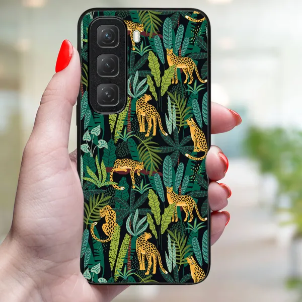 MY ART Ochranný kryt pre Infinix Hot 50 LEOPARD (239)