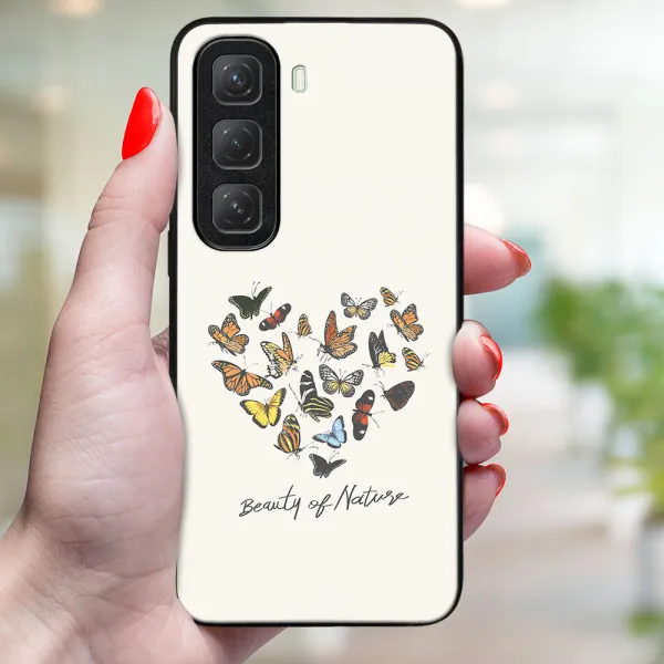 MY ART Ochranný kryt pre Infinix Hot 50 BUTTERFLIES (240)