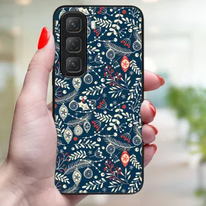 MY ART Kryt s vianočným dizajnom Infinix Hot 50 MISTLETOE (070)