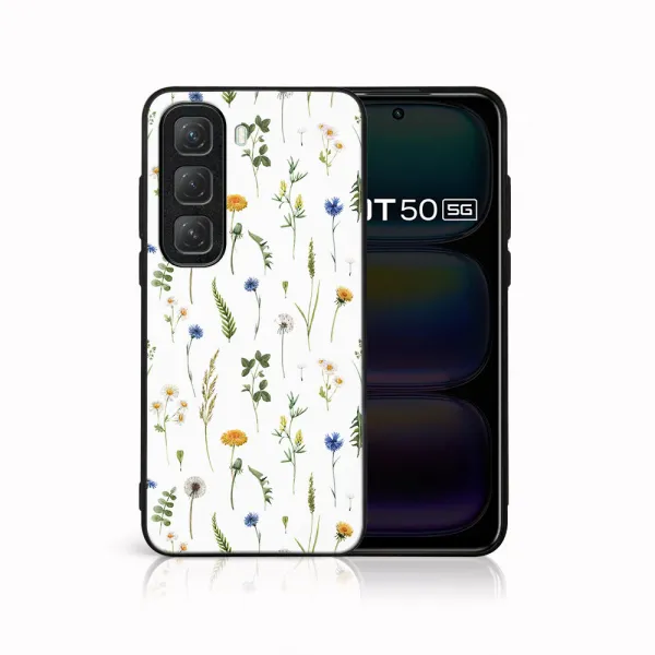 MY ART Ochranný kryt pre Infinix Hot 50 WILDFLOWER (153)
