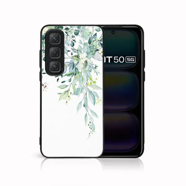 MY ART Ochranný kryt pre Infinix Hot 50 GREENERY (155)